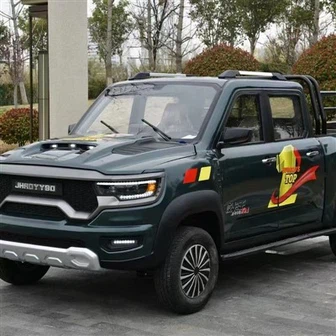 Camioneta elèctrica de quatre portes